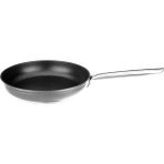 Uray Home Titanium 24CM Tava, Çelik Sap Metalik Gri - Option-1 - --