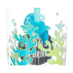 Uray Home Yüzen Köpek Balığı Pipetli Tritan Bardak 470 Ml, Mavi - Option-1 - 0 - Siyah