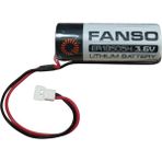 Uray Store Fanso ER18505H Kablolu Konnektörlü (51005-2P) 3.6V Lithium Pil (Li-Socl2) - 1 Adet