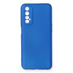 Uray Store Realme 7 Kılıf First Silikon - Mavi