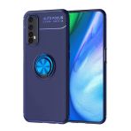 Uray Store Realme 7 Kılıf Range Yüzüklü Silikon - Mavi