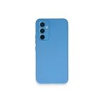 Uray Store Samsung Galaxy A54 5G Kılıf Nano İçi Kadife Silikon - Mavi