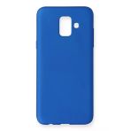 Uray Store Samsung Galaxy A6 2018 Kılıf First Silikon - Mavi