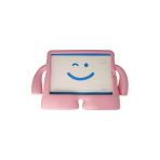 Uray Store Samsung Galaxy T510 Tab A 10.1 Kılıf Karakter Tablet Silikon - Açık Pembe