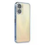 Uray Store Vivo Y16 Kılıf Razer Lensli Silikon - Açık Mavi