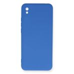 Uray Store Xiaomi Redmi 9A Kılıf Nano İçi Kadife Silikon - Mavi