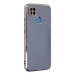 Uray Store Xiaomi Redmi 9C Kılıf Volet Silikon - Mavi