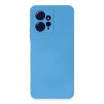 Uray Store Xiaomi Redmi Note 12 4G Kılıf Nano İçi Kadife Silikon - Mavi