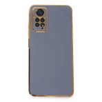 Uray Store Xiaomi Redmi Note 12 Pro 4G Kılıf Volet Silikon - Mavi