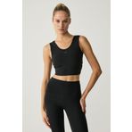 Urban Beat NAYLA Kadın Tank Top Sportswear Siyah Büstiyer