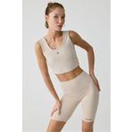 Urban Beat NAYLA Kadın Tank Top Sportswear Taş Rengi Büstiyer