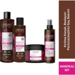 Urban Care Argan Oil & Keratin Güçlendirici Saç Bakım Seti Vegan Formül 4'lü Set