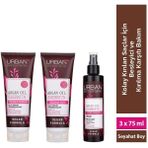 URBAN Care Argan Yağı&Keratin Kolay Kırılan Yıpranmış Saçlara Özel Seyahat Boy Saç Bakım Seti-Vegan - 1