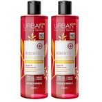 Urban Care Hibiscus & Shea Butter Bukle Belirginleştirici Saç Bakım Şampuanı, 350 Mililitre, Vegan (2 paketi)