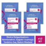 Urban Care Hyaluronic Acid & Collagen Saç Bakım Maskesi 4’lü Set