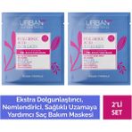 URBAN Care Hyaluronik Asit & Kolajen Kuru ve Cansız Saçlara Özel Saç Bakım Maskesi 50 ml x 2 - vegan