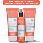 Urban Care Pink Grapefruit & Ginger Şampuan, Sıvı Bakım Kremi ve Bakım Kremi