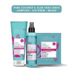 Urban Care Pure Coconut & Aloe Vera Şampuan, Sıvı Bakım Kremi ve Maske