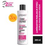 Urban Care Shake N Repair 7/24 Glikolik Asit Gloss Laminasyon Parlaklık Etkili Saç Bakım Kremi 200 ml - 3 Adet