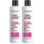 Urban Care Shake N Repair 7/24 Glikolik Asit İçeren Gloss Laminasyon Parlaklık Etkili Bakım Kremi, 200 Mililitre, Vegan (2 paketi)