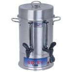 Üret 250 Bardak 2500 W 22 lt Su Isıtma Kapasiteli Çay Makinesi Gümüş