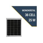 Uretech 25 W Monokristal Güneş Paneli 20 W A Grade Solar Panel 12V