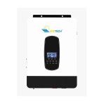 URETECH 3KVA 3KW 4.2KVA 3800 Watt Tam Sinüs Akıllı MPPT 110A H.V 55-450V İnverter 24dc-220Vac 4.2kw İnvertör
