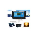 Uretech Güneş Paneli Akü Şarj Kontrol Cihazı 10 Amper-12V 24V