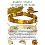 Üretici Sertifikalı Sarı Şeffaf Doğal Damla Kehribar Rolex Bileklik