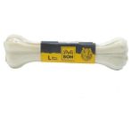 Üreticiniz Delibon Deri Pres Vakumlu Kemik Köpek Ödülü Beyaz 22 cm 1 Adet 481348