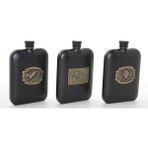 Üreticiniz Paslanmaz Çelik Kabartmalı Tekli 6 Oz Matara ALK2666