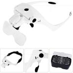 Üreticiniz Şarjlı Gözlük Büyüteç Çalışma Büyüteci 5 Lensli 9892B2C - Çok Renkli - Düz - Standart