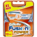 Üretimi Durdurulan Model Gillette Fusion Power Tıraş Bıçakları, 12 Parça