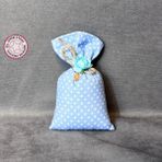 Uretti - Fatma 2142 El Yapımı Mavi Lavanta Kesesi - 6 x 10 cm - Açık Mavi - 1 Adet
