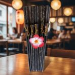 Uretti - Okay 5711 6436 Doğal Ahşap Sushi Çubukları 5’li Set – Yemek Sunum Çubuğu - RENK