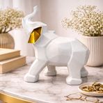 Uretti - Okay 5711 8998 Polyester Fil Biblo - Beyaz 20x19 cm