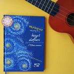 Uretti - Sevil 1505 El Yapımı Müzik Günlüğü - Müzikseverler Için Özel Tasarım Şarkı Defteri - 1 Adet