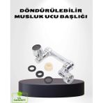 Urfakent 1080° Dönebilen Musluk Ucu – Su Tasarruflu, Esnek ve 360° Çift Eksenli Başlık