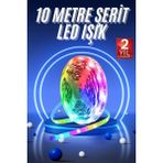 Urfakent Rgb Neon Şerit LED Lamba 10 Metre Iç Mekan Tasarımına Uygun