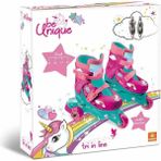Urfakent Unicorn Desenli Inline 3 Tekerlekli Paten