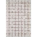 Urgenc Bej Çizgili Pamuk Makinada Yıkanabilir Kaymaz Taban Dijital Makine Baskı Salon Halı-I-Haln-HLN1804-120x400