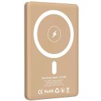 URR CDB005 5.000 mAh 20W Type-C 15W Kablosuz Şarj Magsafe UltraSlim PD Powerbank - Gold