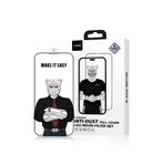 URR iPhone 14 Lazer Antidust Cam Ekran Koruyucu - Siyah