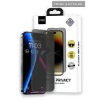URR iPhone 14 Pro Max Matte Privacy Cam Ekran Koruyucu - Siyah