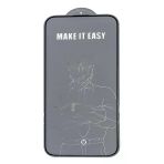 URR iPhone 15 Pro Max 3D Anti Reflection AR Ultra HD Cam Ekran Koruyucu - Siyah