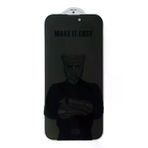 URR iPhone 16 Pro Max Matte Privacy Cam Ekran Koruyucu - Siyah