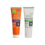 Urtekram Aloevera 75 ml + Organik Çocuk Tutti Frutti 75 ml Diş Macunu
