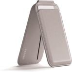 Uruchi Mag-Safe Cüzdan – iPhone 12/13/14/15/16 Serileri için Manyetik Kartlık, Güçlü Mıknatıs, RFID Koruma, Premium Deri, 3 Kart Kapasiteli, Şık & Hafif Tasarım (Gri, Modern)