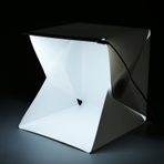Urun Cekim Cadiri Mini Fon Fotograf Studyosu Ledli Isik Perdesi 22 Cm