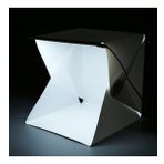 Urun Cekim Cadiri Mini Fon Fotograf Studyosu Ledli Isik Perdesi 30 Cm